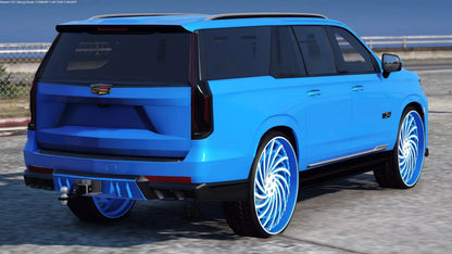 2023 Cadillac Escalade V-Sport on 30â€ Amani Forged | Nukem Customs
