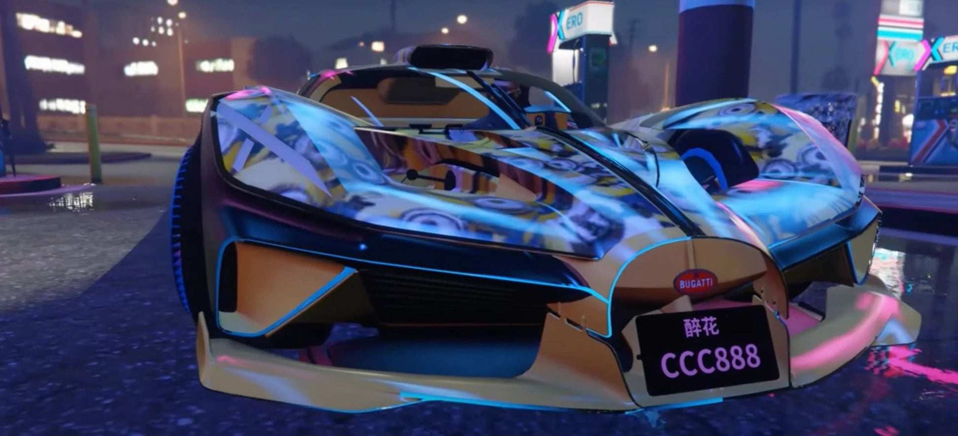 Bugatti Bolide MinionÂ´s 2020