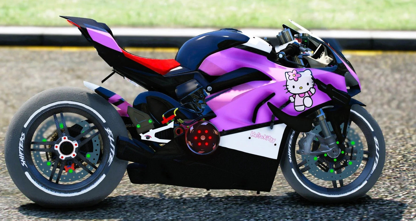 (Unbranded) Ducati V4SL Hello Kitty | Tony´s Custom