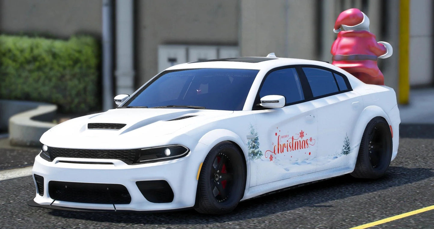 (Unbranded) Dodge Charger SRT 22 X-MAS Edition