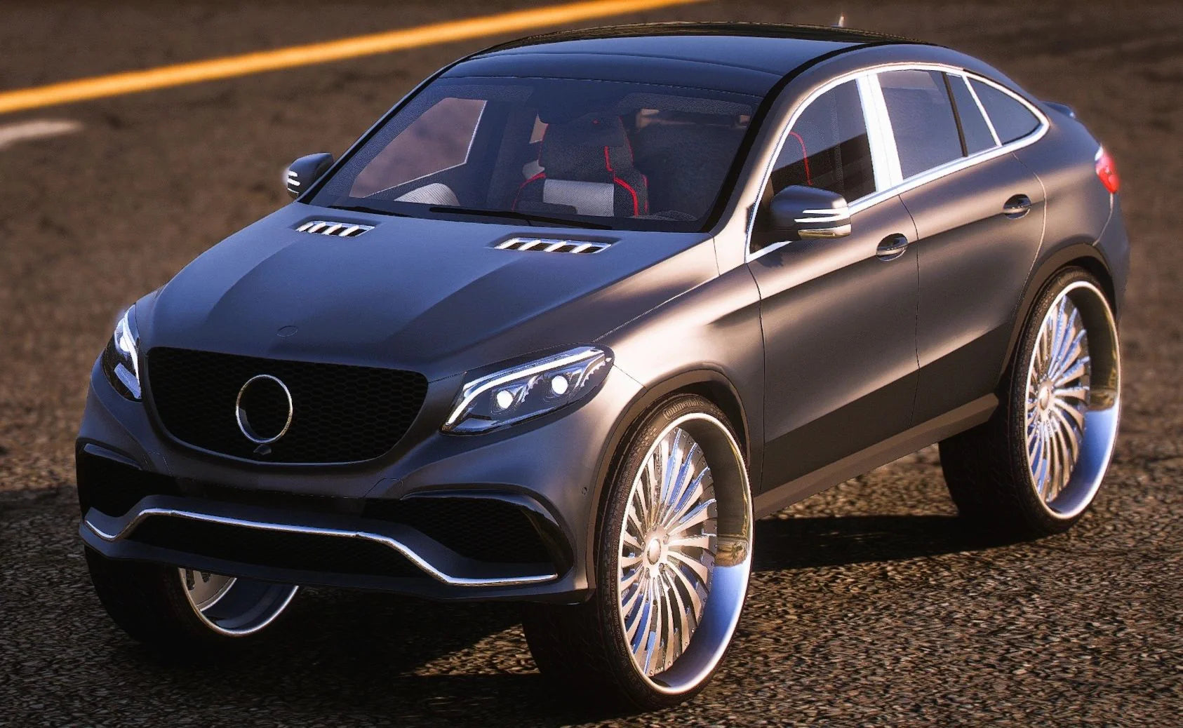 (Unbranded) Mercedes Benz GLE On 34's Forgiato Autonomo-L Wheels | Dixi´s | Performance Build