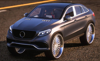 (Unbranded) Mercedes Benz GLE On 34's Forgiato Autonomo-L Wheels | Dixi´s | Performance Build