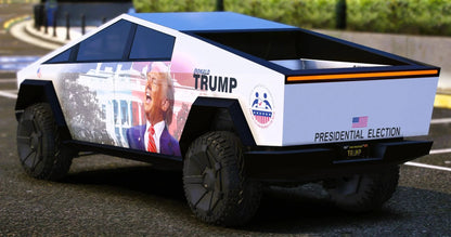 (Unbranded) Tesla Cybertruck "TRUMP" | Tony´s Custom