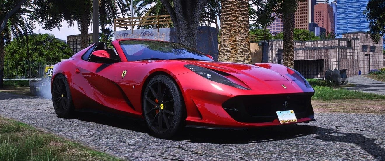 Ferrari 812 GTS [Animation Roof] | Liam Train