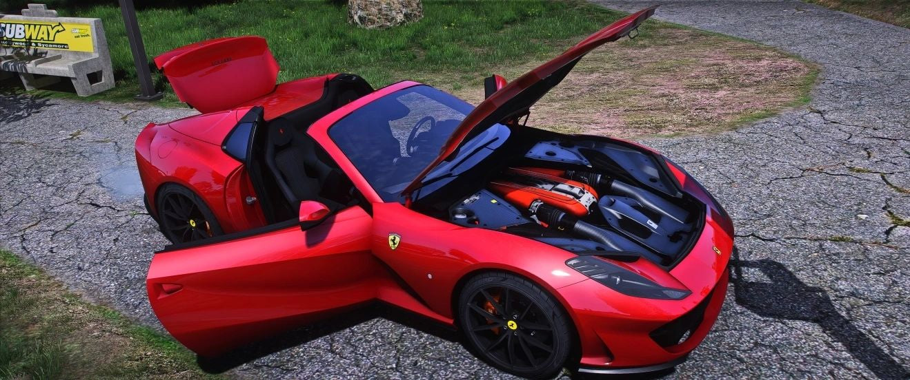 Ferrari 812 GTS [Animation Roof] | Liam Train