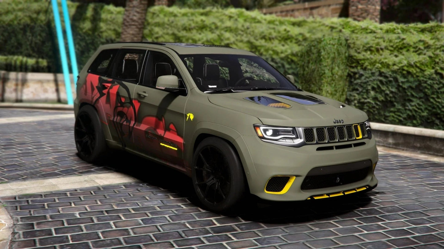 JEEP Trackhawk â€œSavageâ€ (4 Liveries) | Mopar Mak