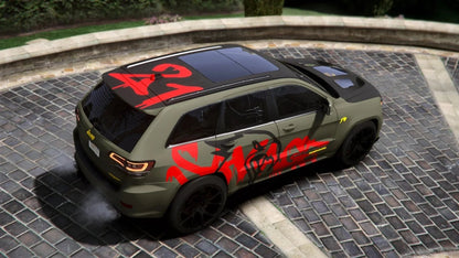 JEEP Trackhawk â€œSavageâ€ (4 Liveries) | Mopar Mak