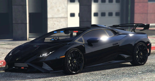 Lamborghini STO Huracan Unmarked PD
