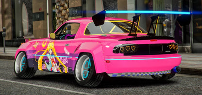 Mazda Miata MX 5 Sailor Moon Livery & Animated Lights | GamerÂ´s Cafe