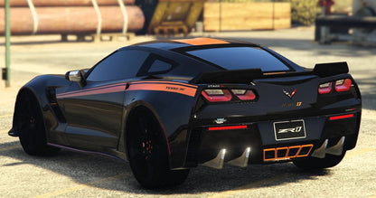 Unmarked PD Custom 2023 Chevrolet Corvette C7 ZR1 1000HP Yenko Performance