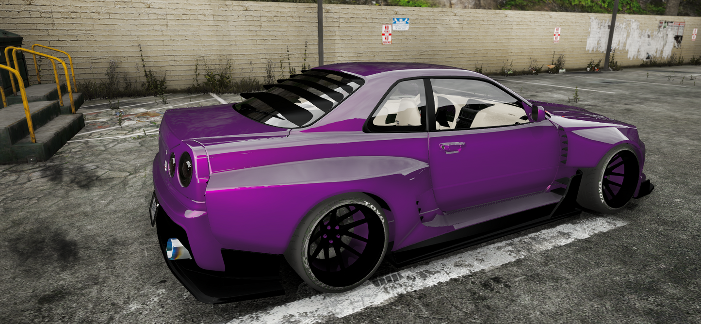 Nissan XSIGI R34 Void Runner | Gamer's Cafe