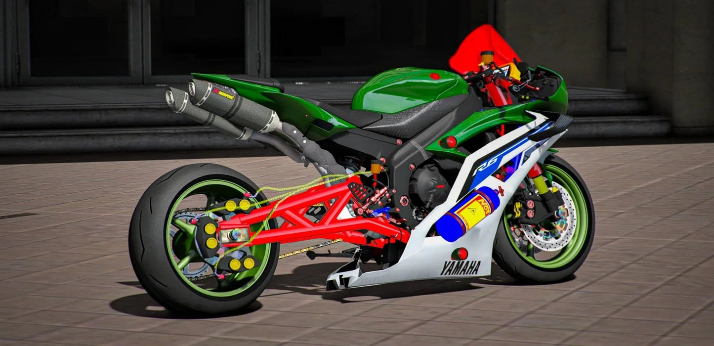 Yamaha R6 Drag Glow | Elite Shifters
