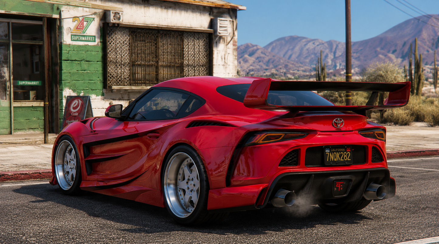 Toyota Supra A90 Abflug E3000 Concept