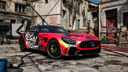 Mercedes AMG GTR illegal