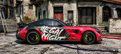 Mercedes AMG GTR illegal