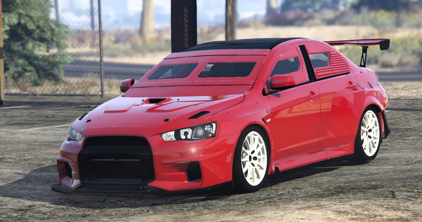 (Unbranded) Mitsubishi Lancer Evolution X (Armored )