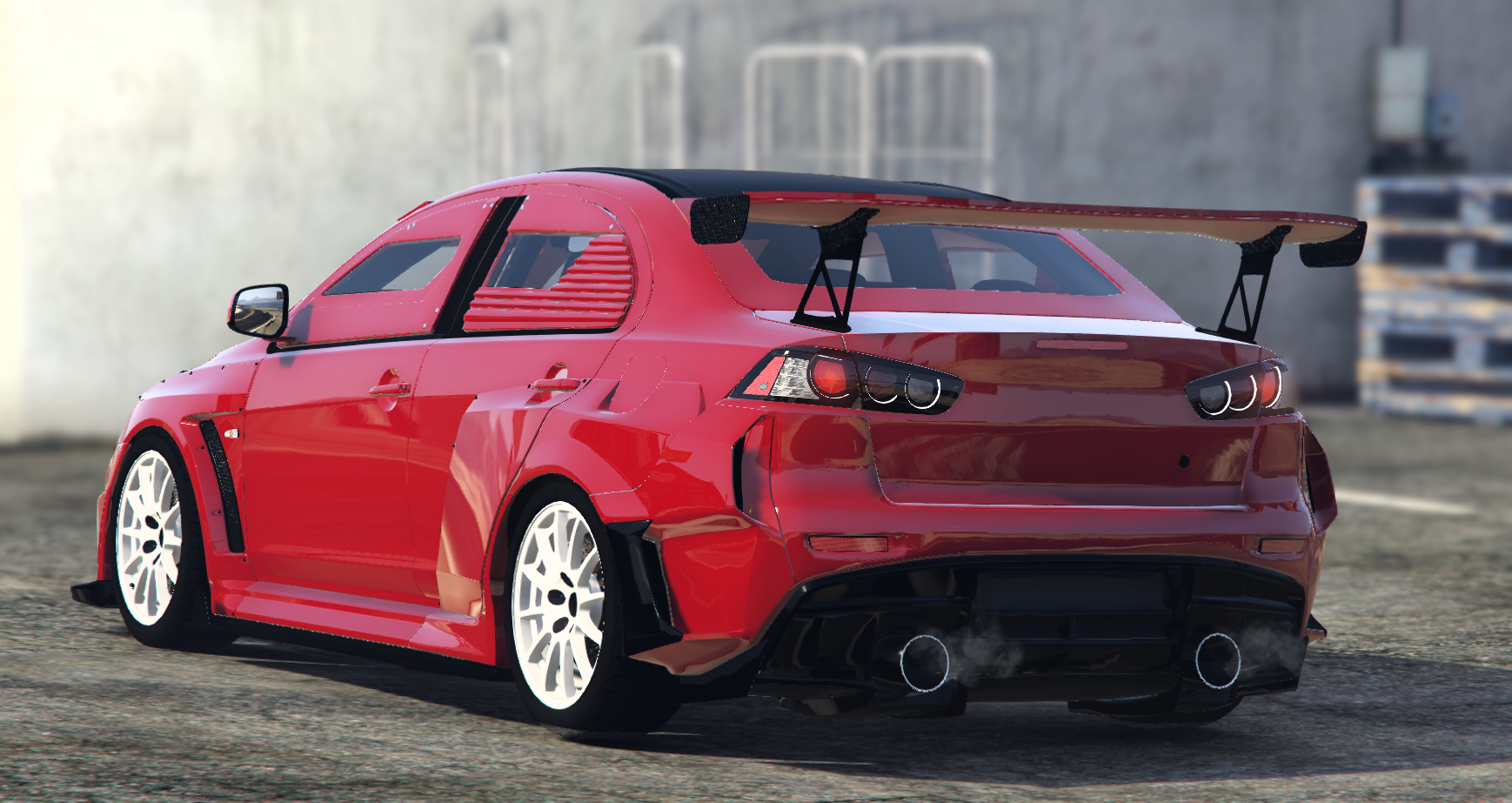 (Unbranded) Mitsubishi Lancer Evolution X (Armored )