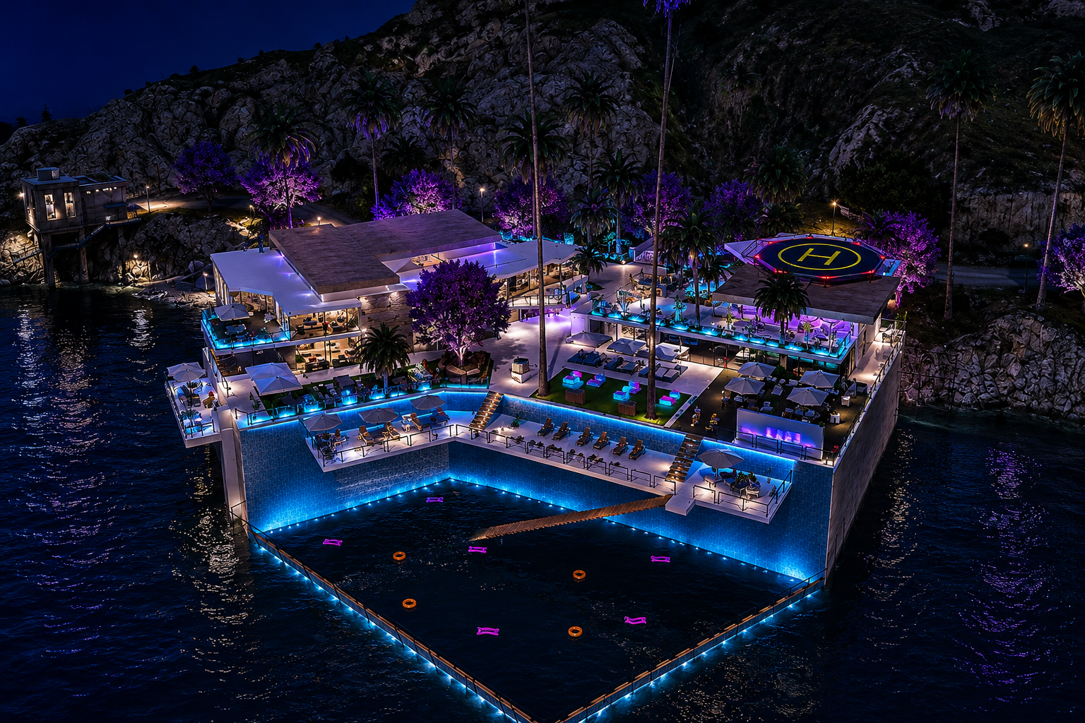 [MAP] Blue Resort Mafia Mansion (Mansion)