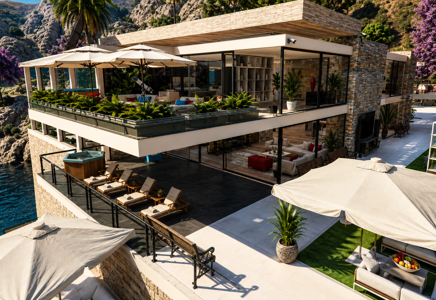 [MAP] Blue Resort Mafia Mansion (Mansion)