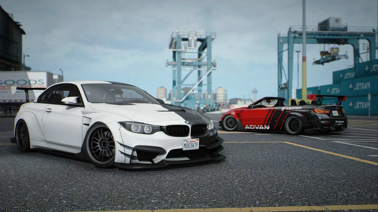 2014 BMW M4 F82 Convertible [Animation Roof] [190+ Tunings Part + 21 Liveries] | ElioMinati