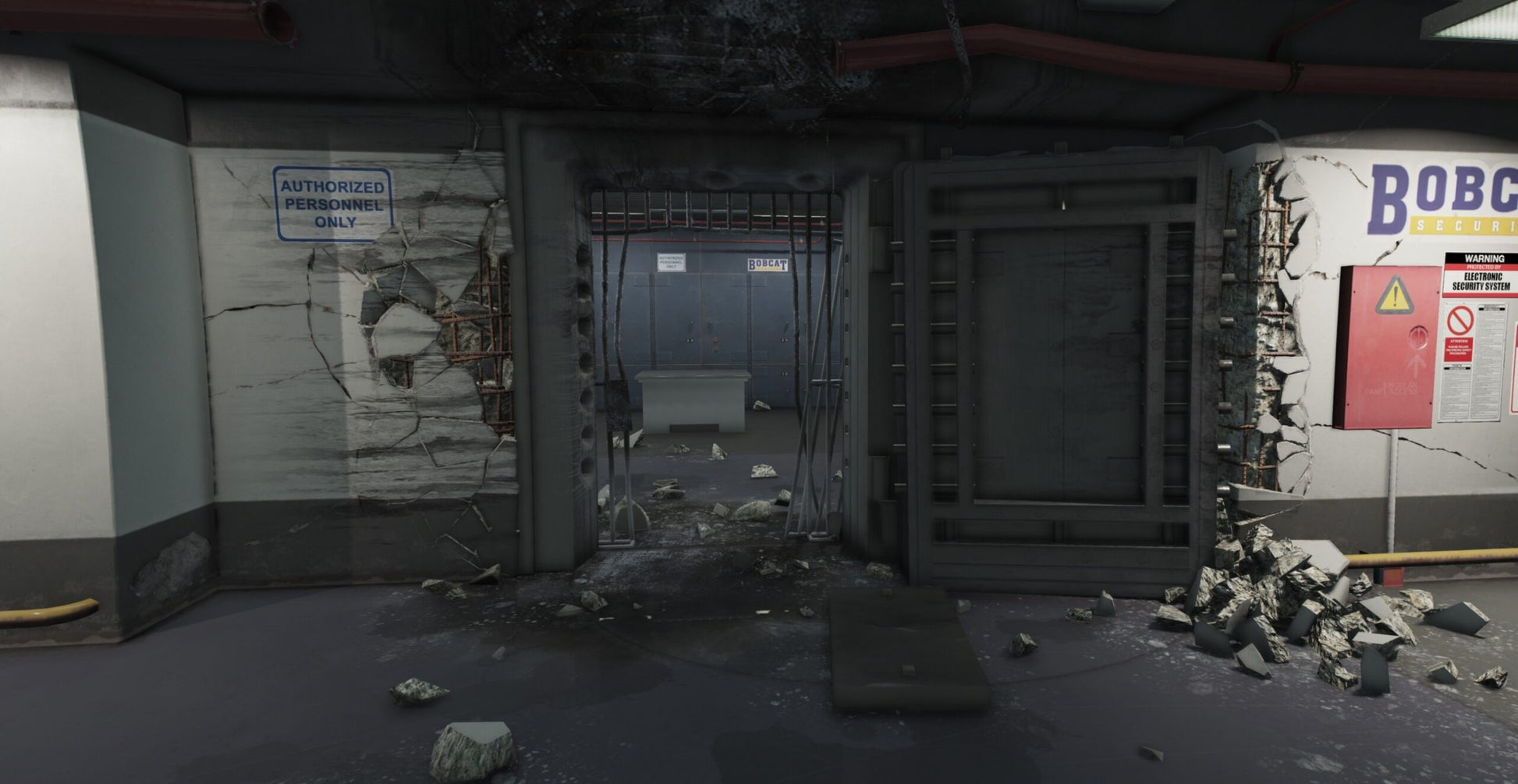  Bobcat Heist Interior (Bank)
