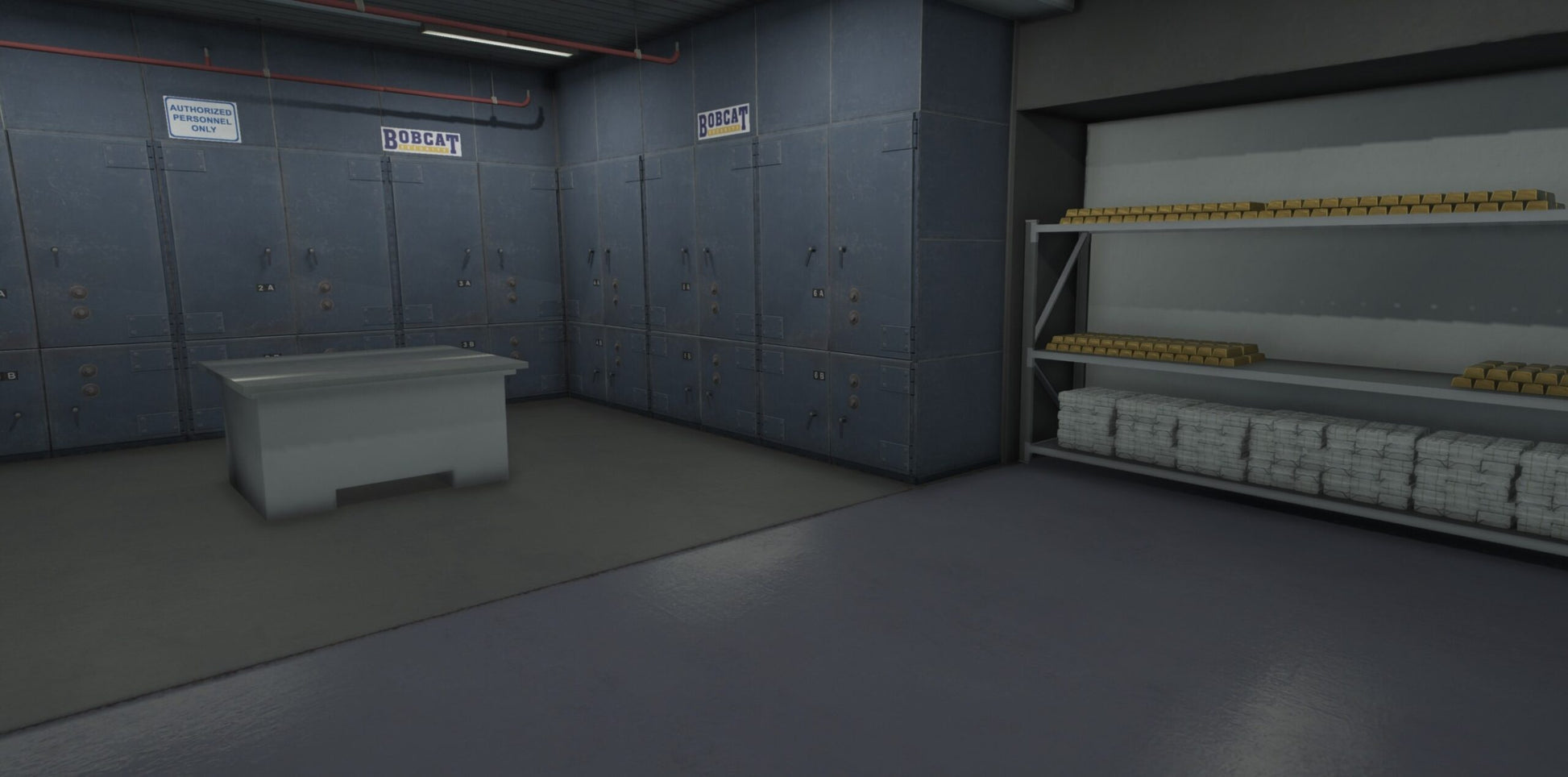  Bobcat Heist Interior (Bank)