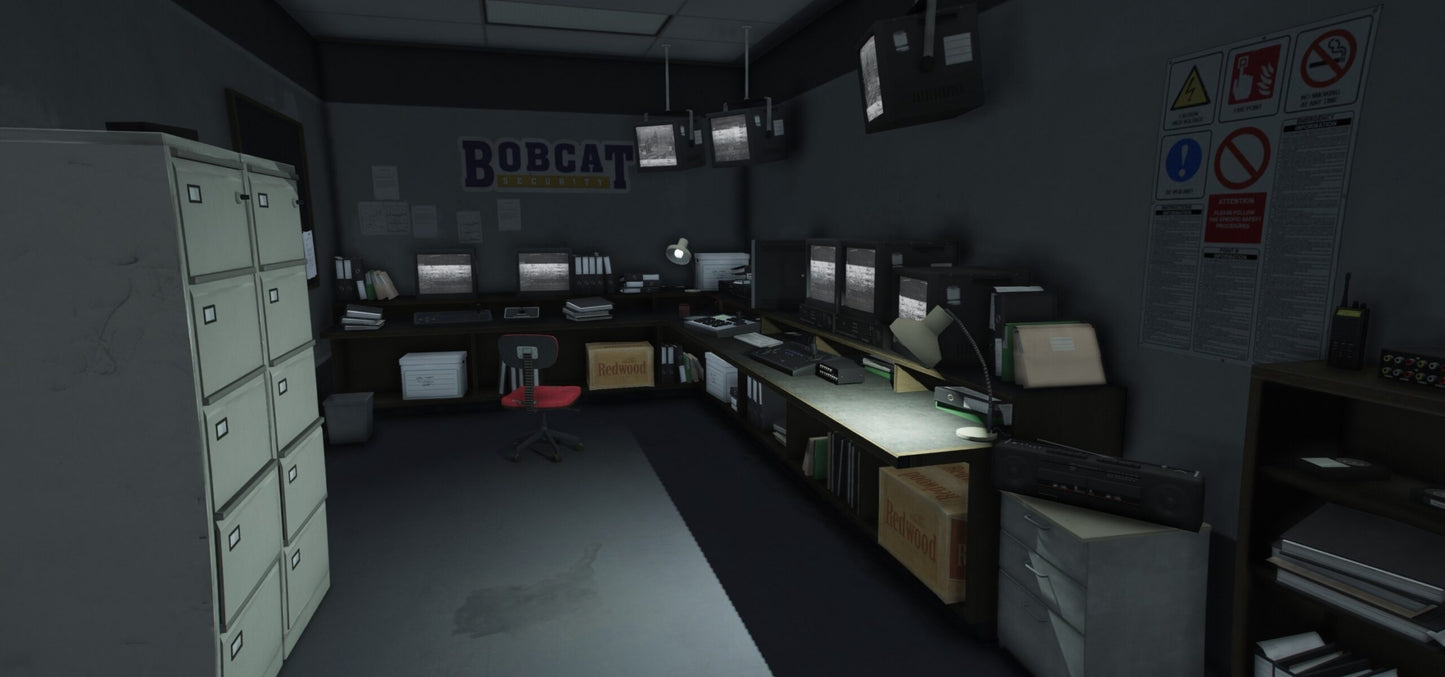  Bobcat Heist Interior (Bank)