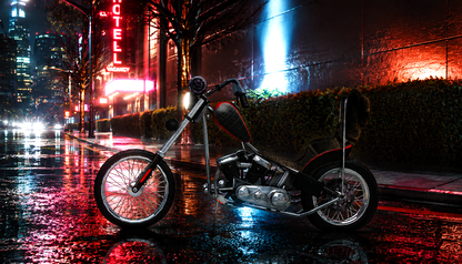 Chopper Buckear Panhead