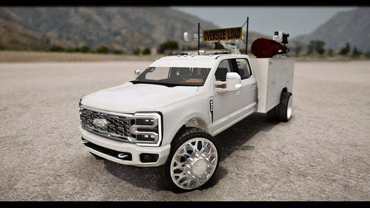 Ford F-450 Platinum Lifted Reserve Dually Service Truck | Chuckk Customs