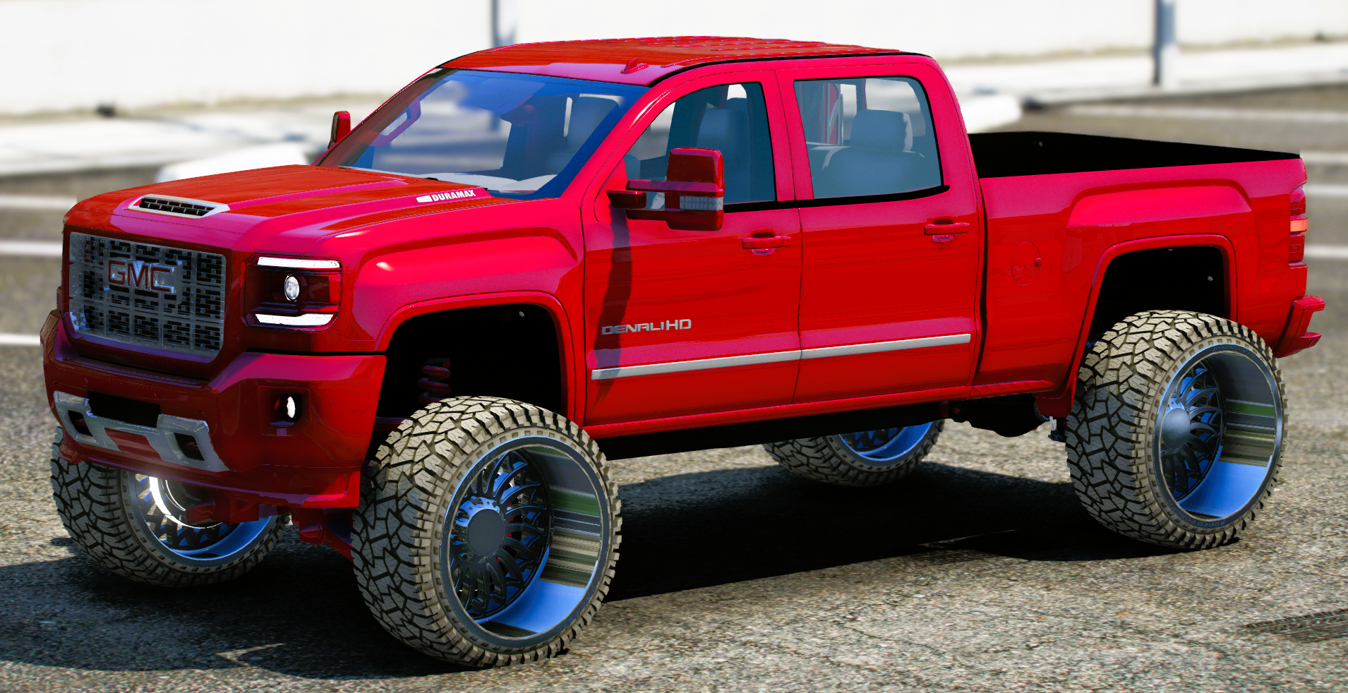 GMC Sierra 2500HD Denali Lifted