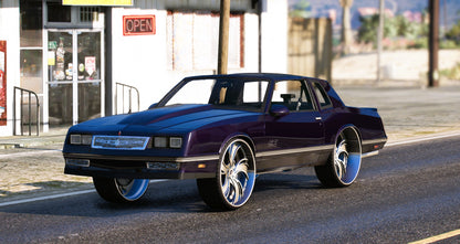 1987 Chevrolet Monte Carlo SS T-Top on Forgiatos | PNUT Customs