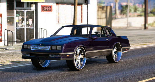 1987 Chevrolet Monte Carlo SS T-Top on Forgiatos | PNUT Customs