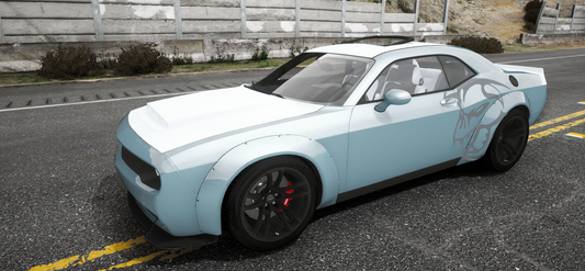 (Unbranded) Dodge Challenger Ghoul Haos | Pers