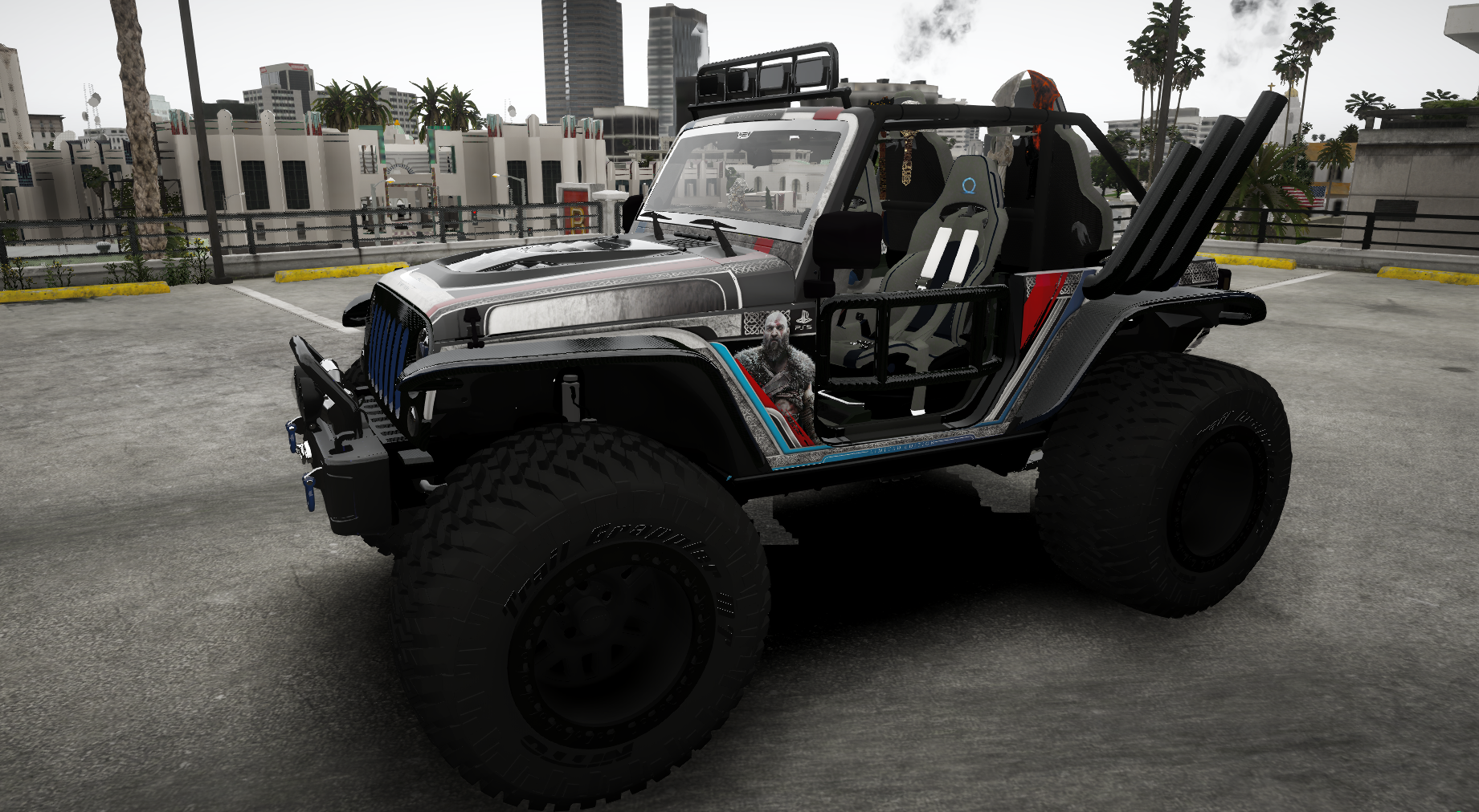(Unbranded) Jeep Trailcat God of War | Port Baek