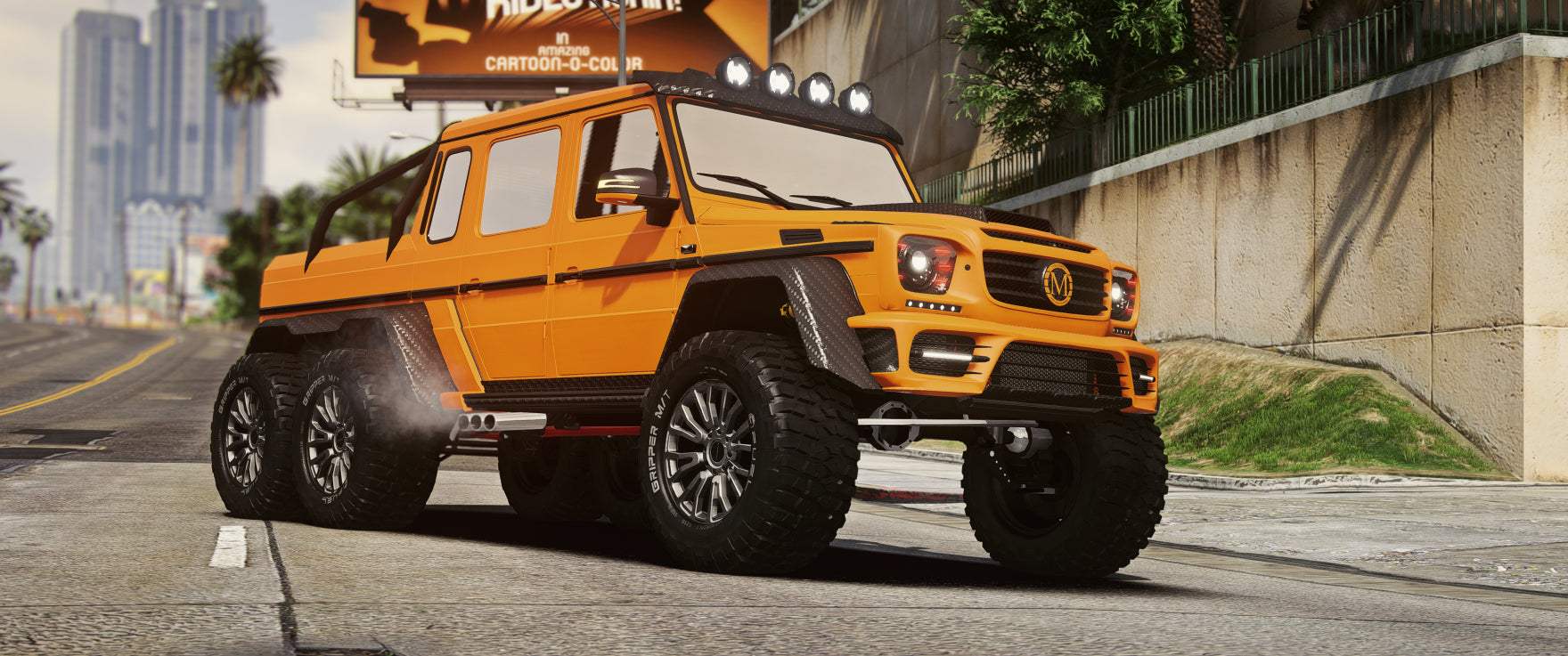 Mercedes-Benz G63 AMG 6x6 [21+ Tunings Part]
