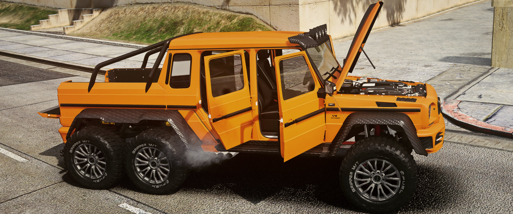 Mercedes-Benz G63 AMG 6x6 [21+ Tunings Part]