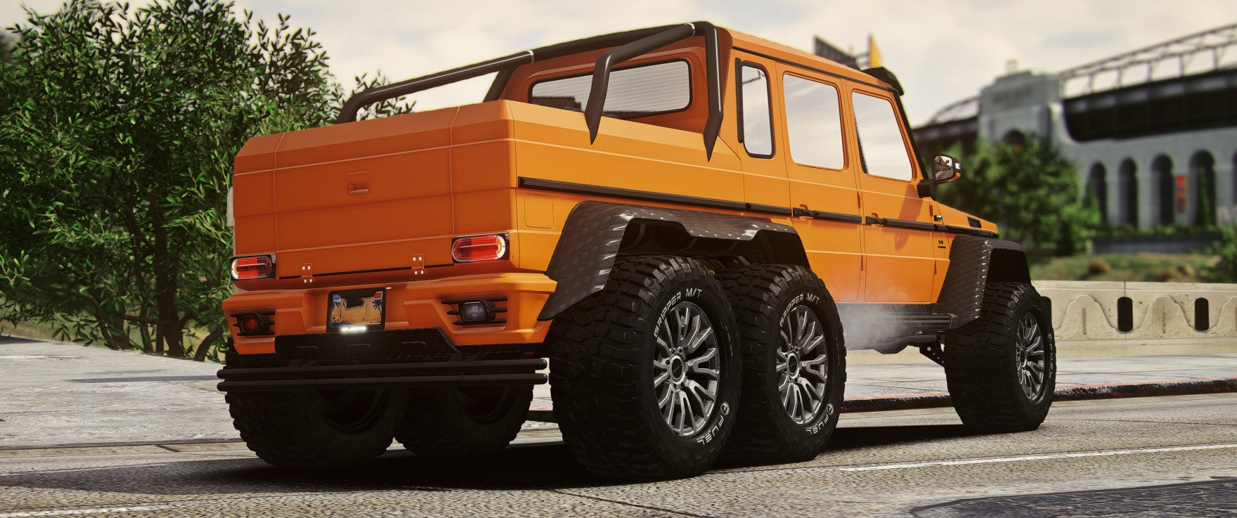 Mercedes-Benz G63 AMG 6x6 [21+ Tunings Part]