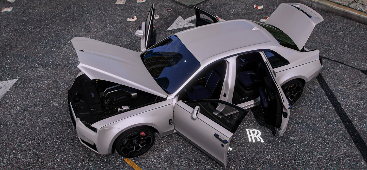 2025 Rolls Royce Ghost Black Badge (Animated Spirit Of Ecstasy) | OYC