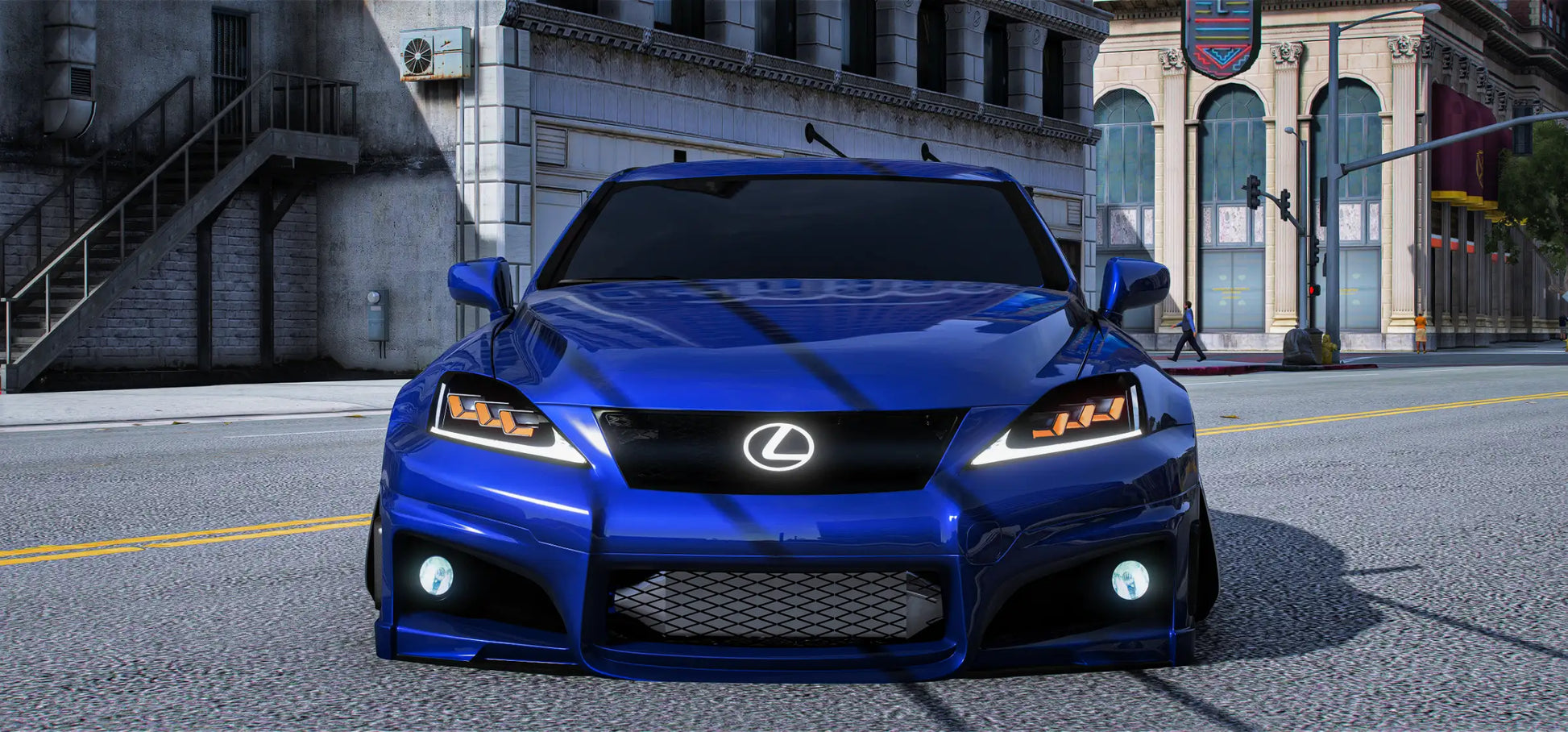 Bagged Lexus IS-F | Gibbys