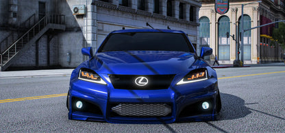 Bagged Lexus IS-F | Gibbys