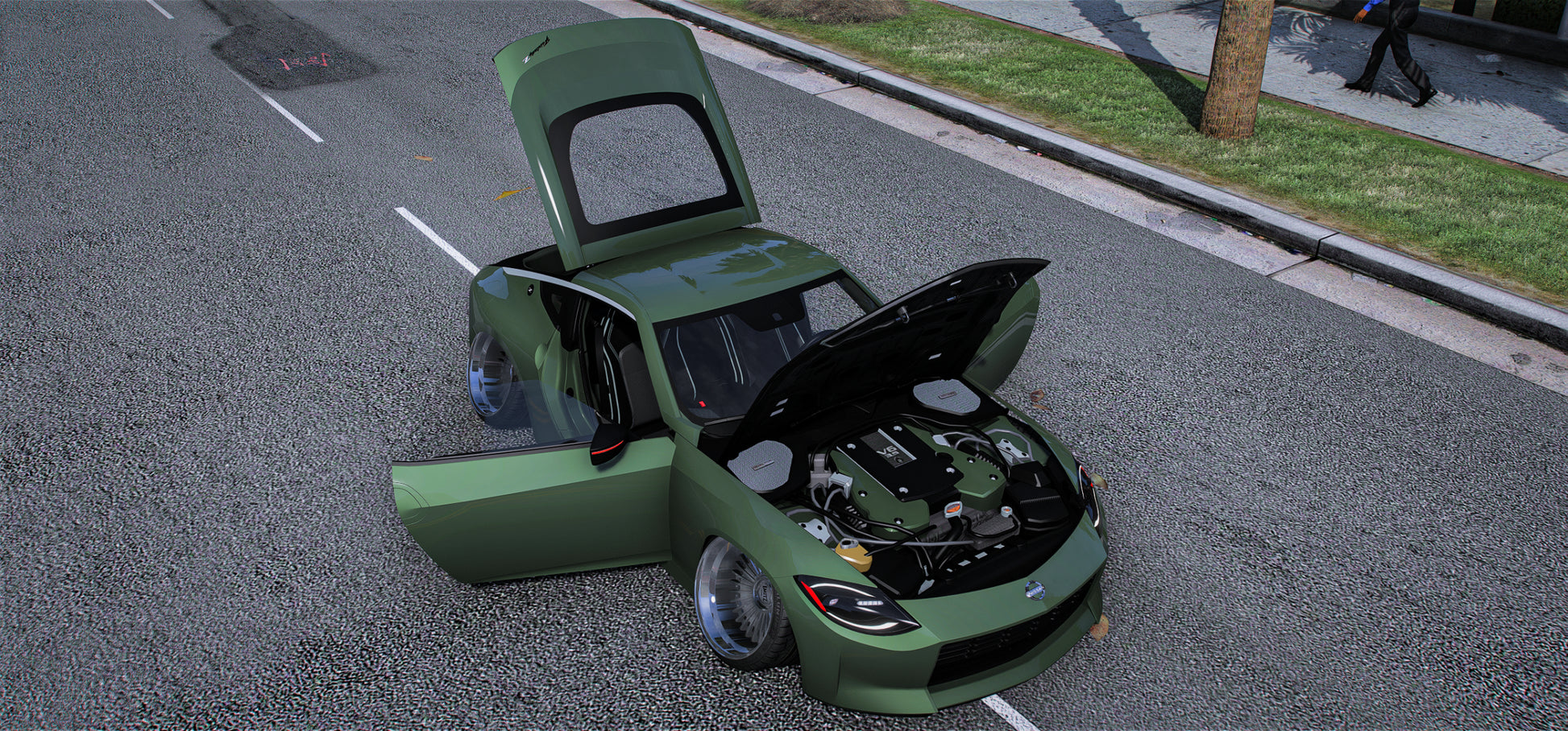 Stanced Nissan 400Z IRL Build | Gibbys