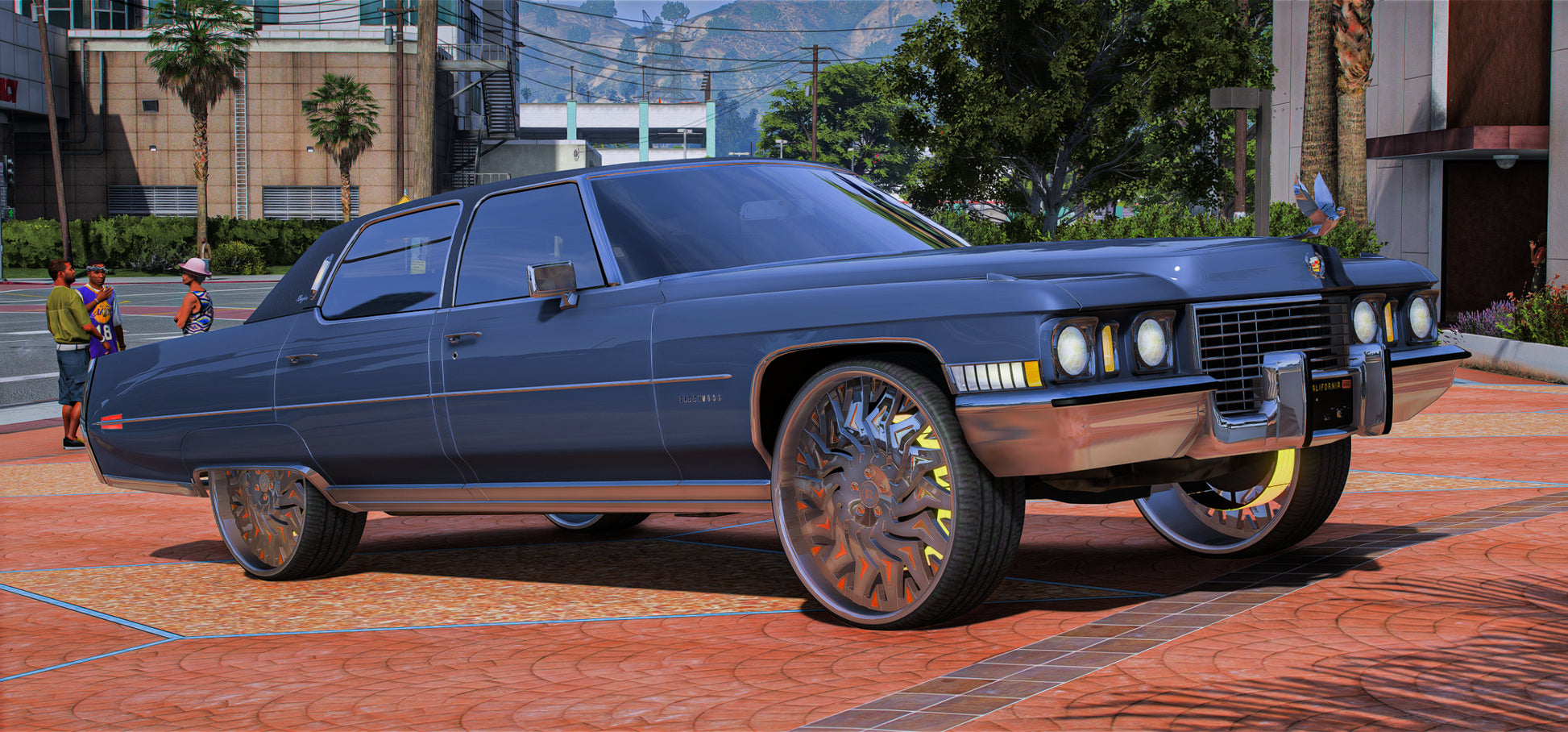 Cadillac Fleetwood on Rucci Forged
