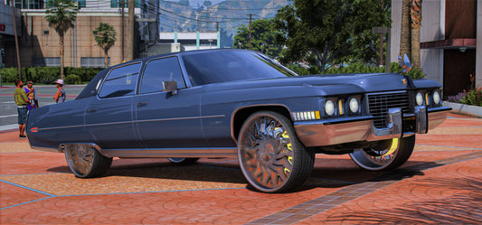 Cadillac Fleetwood on Rucci Forged