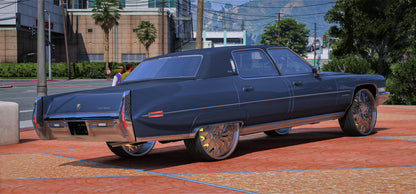 Cadillac Fleetwood on Rucci Forged