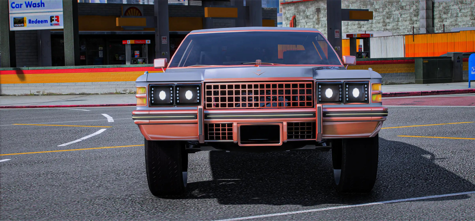 Cadillac Deville on Dubs | Gibbys