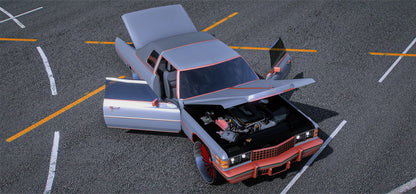 Cadillac Deville on Dubs | Gibbys