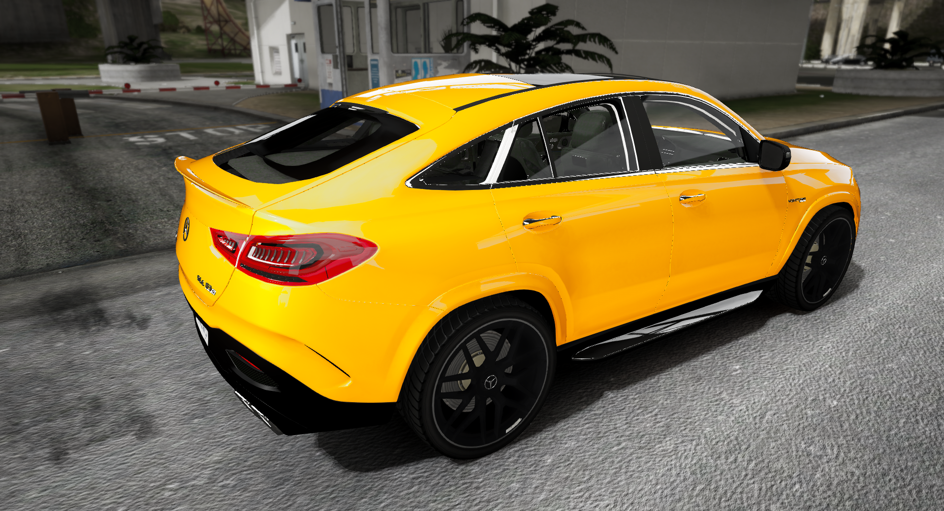 Mercedes GLE 2021 Animated | AT