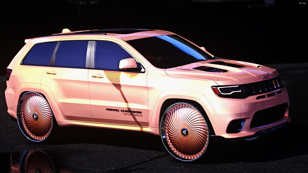 Jeep Grand Cherokee Trackhawk Gold Floater | PNUT Customs