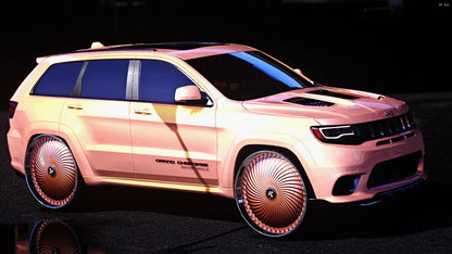 Jeep Grand Cherokee Trackhawk Gold Floater | PNUT Customs