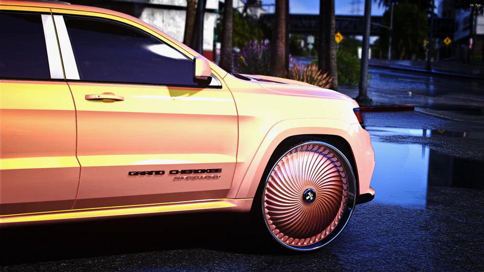 Jeep Grand Cherokee Trackhawk Gold Floater | PNUT Customs